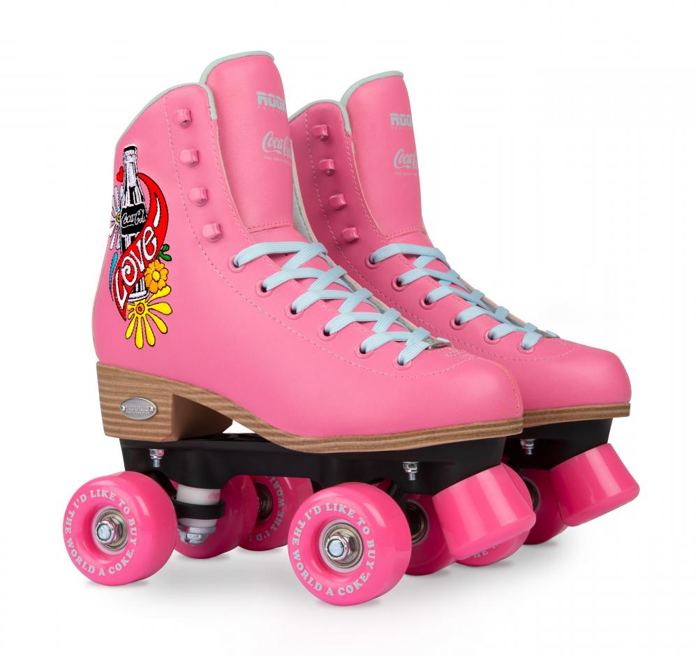 ROOKIE ROLLERSKATERS COCA -COLA LOVE PINK